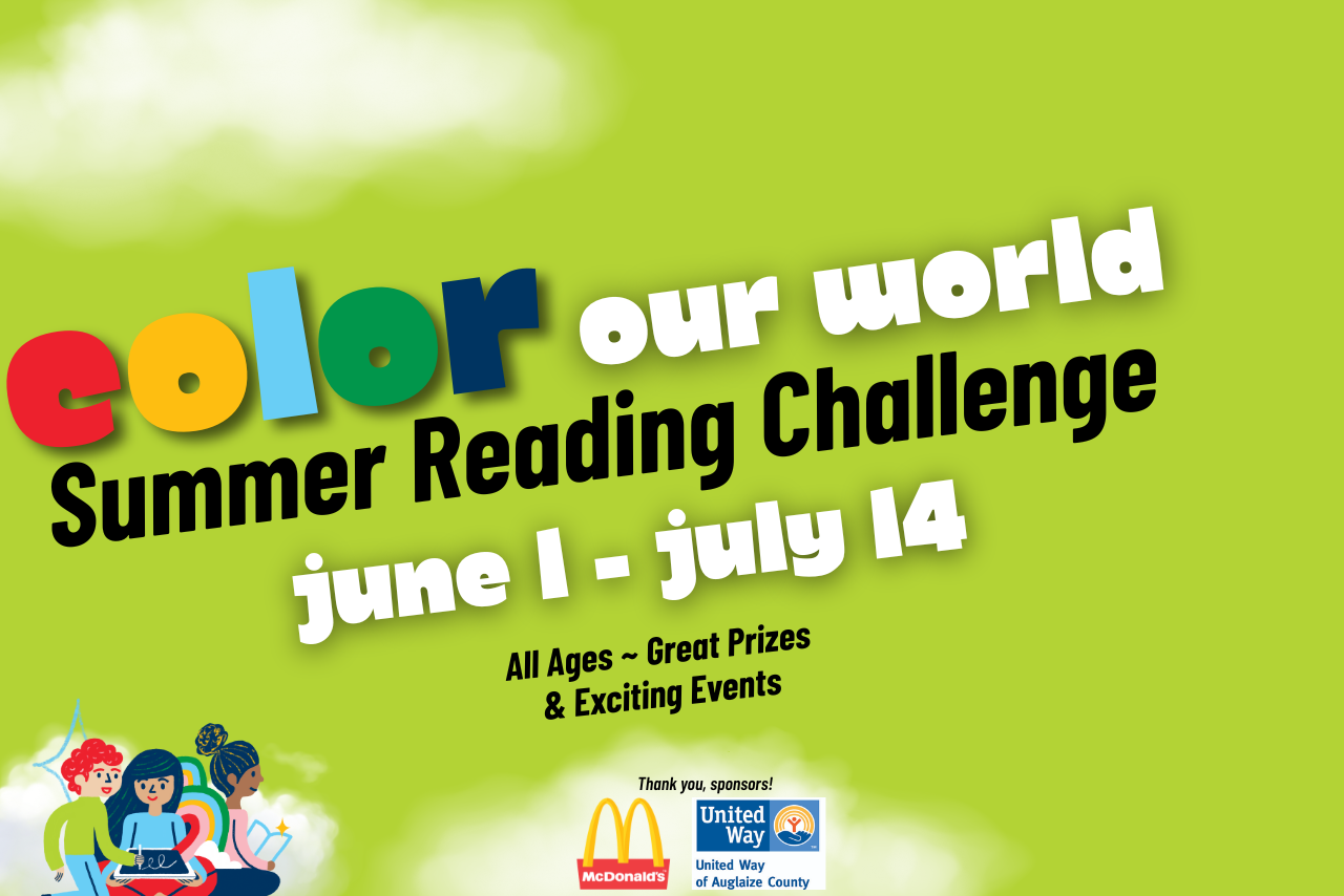 Color Our World Summer Reading Challenge 2025