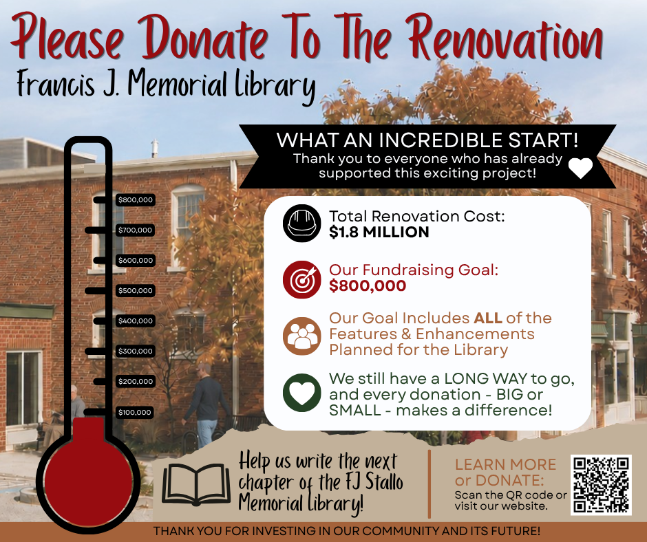 Please Donate To The Renovation - Fundraising Goal is $800,000