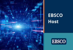 inside a cyber network with text: EBSCO Host