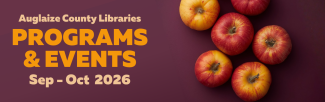 closeup of apples and Program and Events for Sep-Oct 26